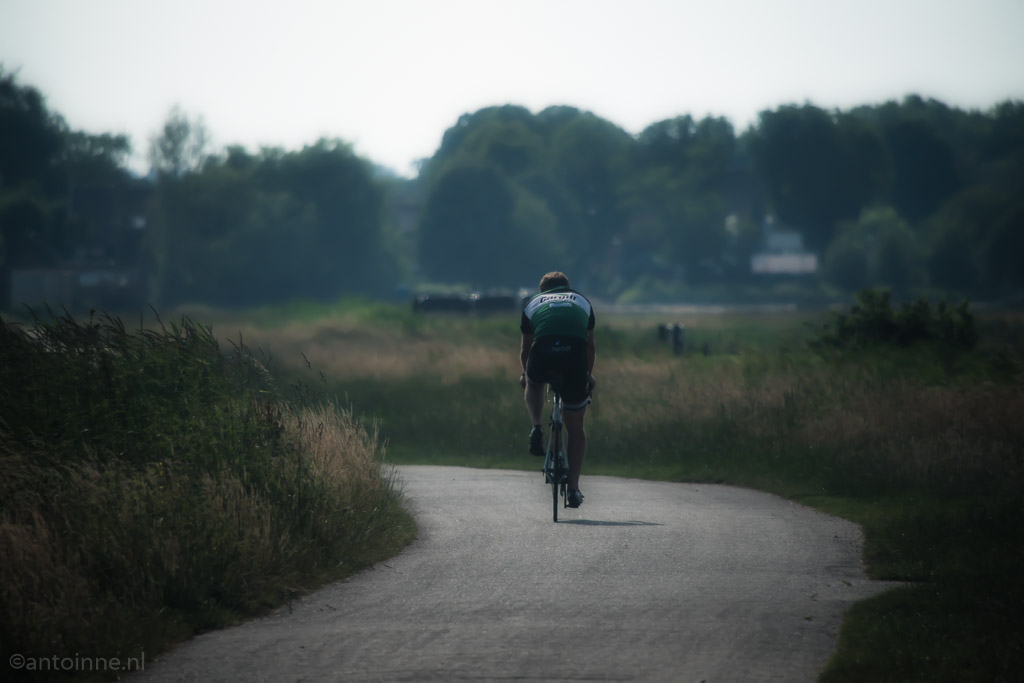 Op fietse